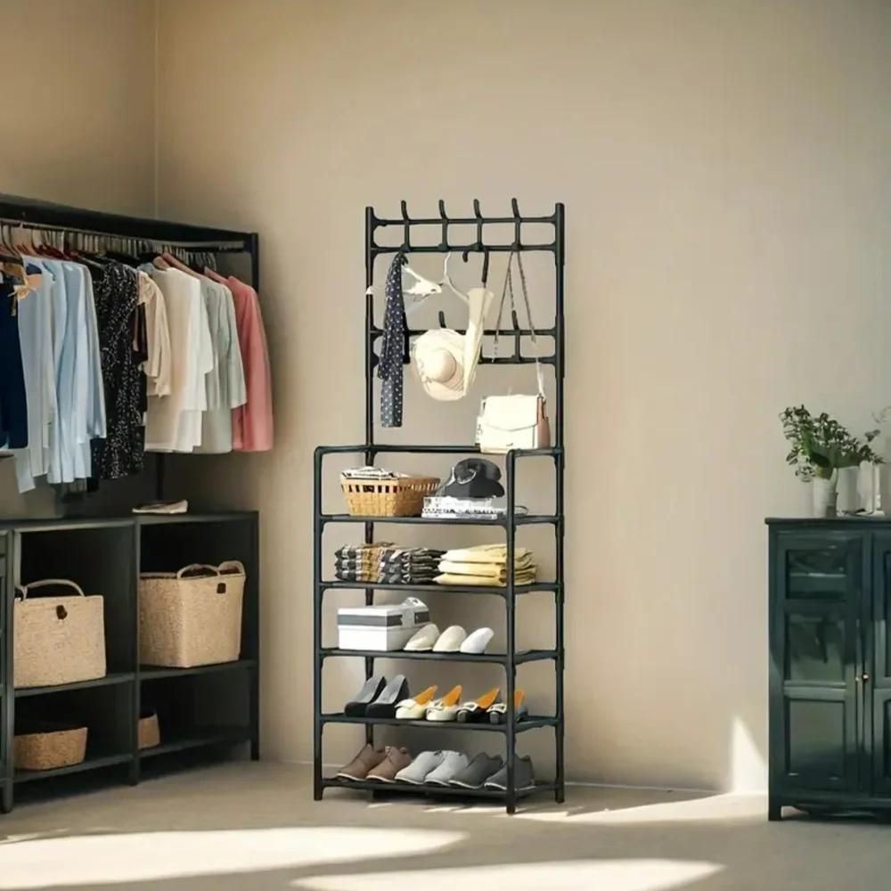 Black Metal Multipurpose Rack/Organizer
